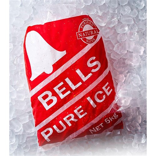 BELLS PURE ICE ICE BAG 5KG 5Ways Foodservice Melbourne